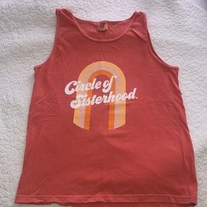 Circle of Sisterhood comfort colors tee